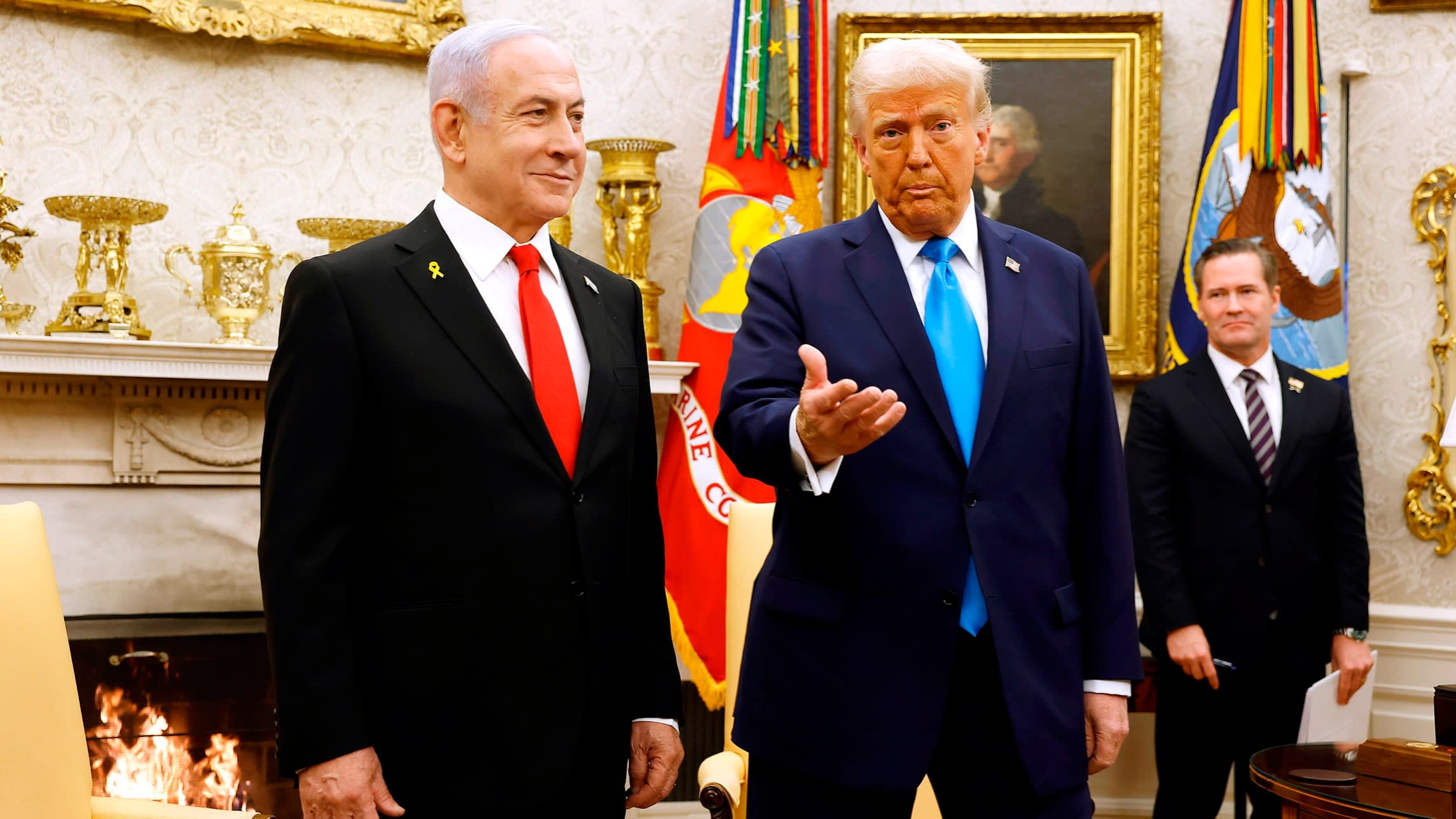 Trump says US will ‘take over’ and develop Gaza Strip